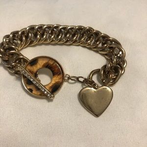 Cheetah print bracelet